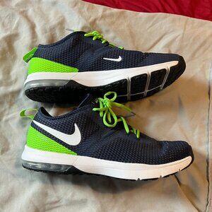 Nike Men's Size 12 Air Max Typha 2 Seahawks Training Shoes - like new!